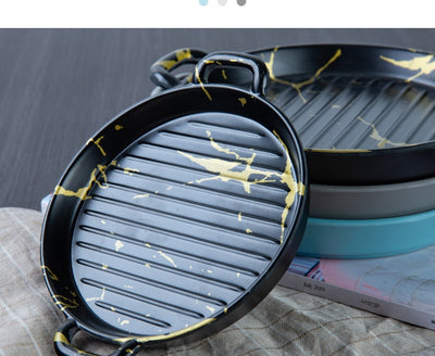 Plato Occidental Melamina Binaural para Barbacoa Creativa - Image 16