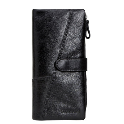 Billetera de Cuero Vacuno para Hombre con Costura de Moda - Image 16