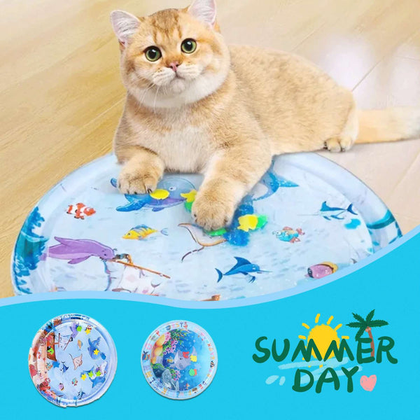 Cama Refrescante para Mascotas con Gel Enfriador - Colchoneta Fresca para Perros y Gatos