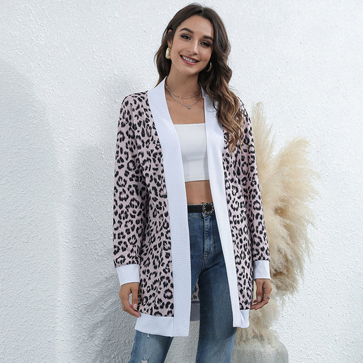 Cardigan Tejido Estampado Leopardo Tie-Dye Navideño - Image 31