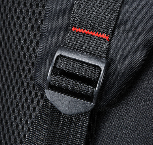 Mochila de Senderismo para Mujer Negro Nylon Resistente - Image 10