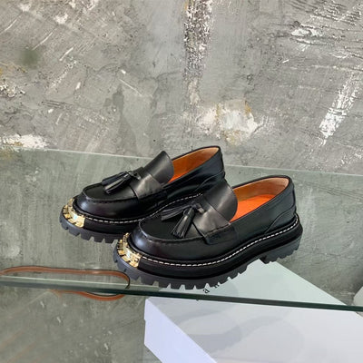 Zapatos Mocasín Casual con Suela Gruesa y Detalle de Borla - Image 3