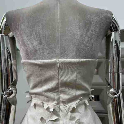 Vestido Corset Floral 3D Artesanal con Cintura Ajustable - Image 7