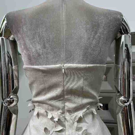 Vestido Corset Floral 3D Artesanal con Cintura Ajustable - Image 7