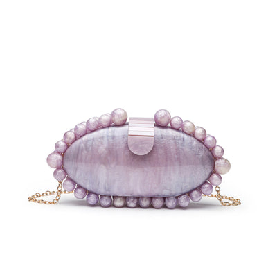 Bolso Minimalista de Perlas en Acrílico - Image 4