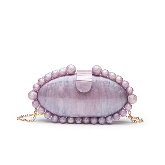 Bolso Minimalista de Perlas en Acrílico - Image 4