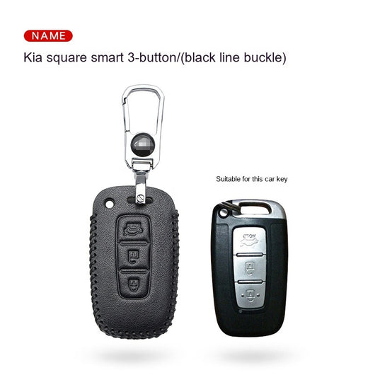 Funda de Cuero Genuino para Llaves del Auto - Image 15