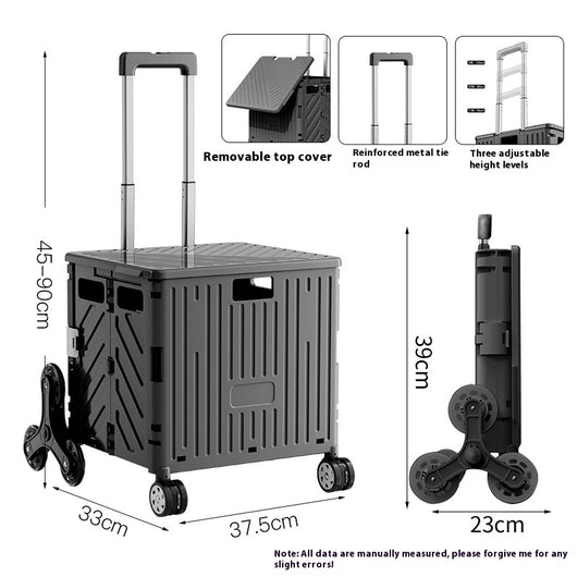 Carrito Plegable Portátil para Compras y Transporte - Image 15