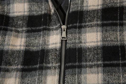 Abrigo Acolchado de Cuadros para Hombre - Image 12