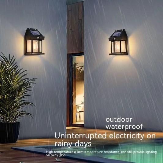 Lámpara Solar de Pared para Jardín con Sensor de Movimiento - Resistente al Agua - Image 2