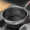 Wok Antiadherente con Fondo de Panal - Olla Multiusos para Verduras