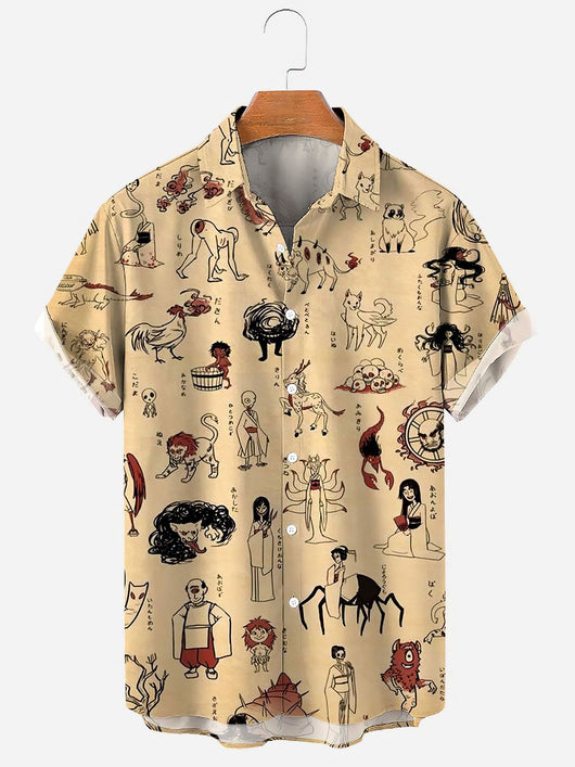 Playera Estampada 3D Digital para Hombre Talla Grande - Image 27