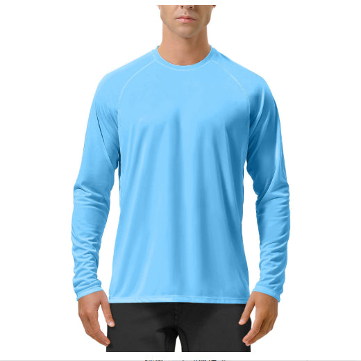 Remera Deportiva Manga Larga Protección Solar Secado Rápido
