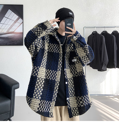 Chaqueta Oversize Estilo Street Hombre - Corte Relajado y Moderno - Image 7