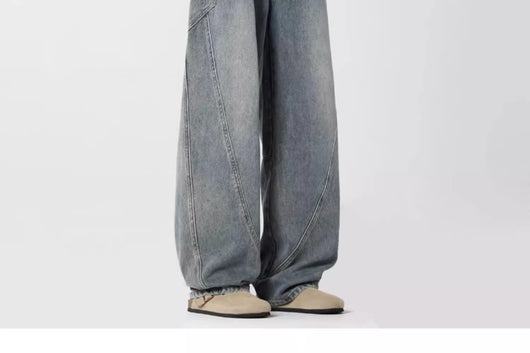 Pantalones Cargo Vaqueros Lavados Estilo Americano - Image 14
