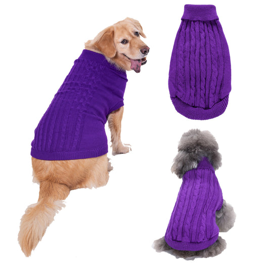 Suéter Cálido para Perros Pequeños - Ropa Sólida para Teddy y Bichon - Image 12