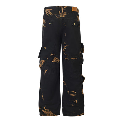 Pantalones Cargo Rectos Oversized Estilo Retro Otoñal - Image 22