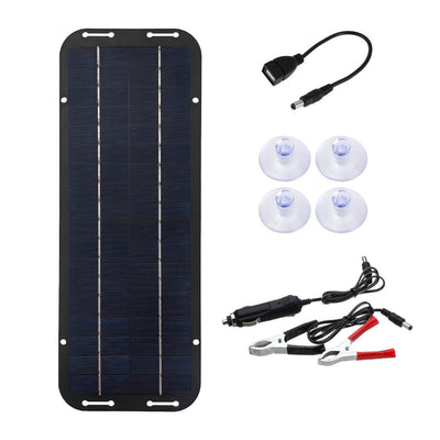 Panel Solar Portátil 6W - Cargador Rápido para Móvil y Dispositivos - Image 3