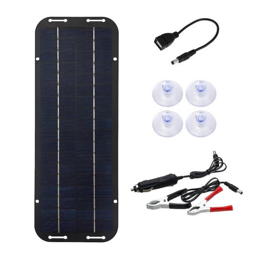 Panel Solar Portátil 6W - Cargador Rápido para Móvil y Dispositivos - Image 3
