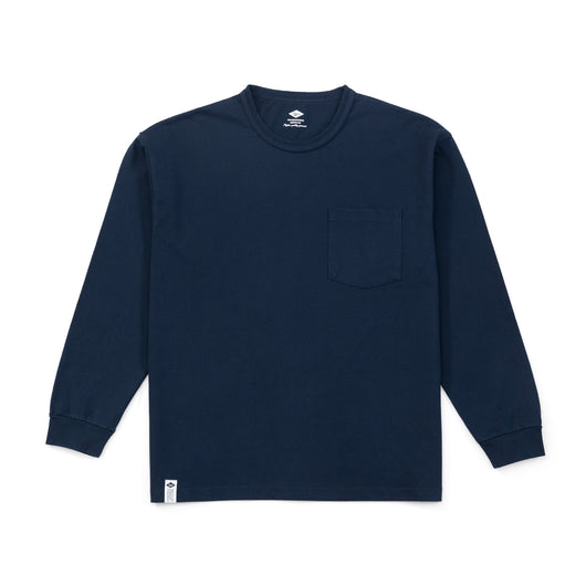 Playera Oversize de Manga Larga Color Sólido para Hombre - Image 10