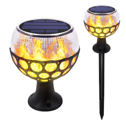 Lámpara Solar de Columna Esférica - Image 8
