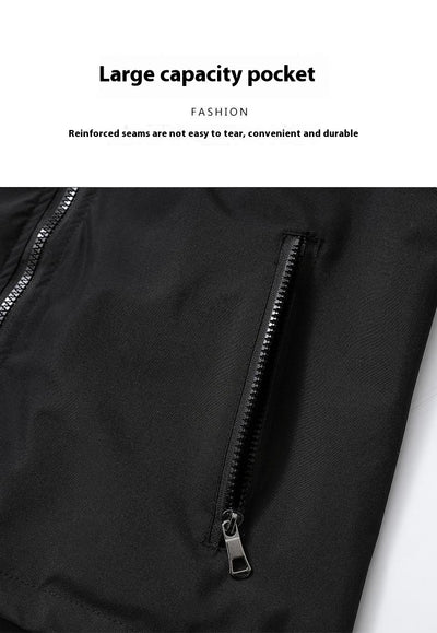 Chaqueta Hoodie Suelta Cropped Talla Grande Mujer - Ligera y Casual - Image 13