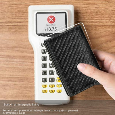 Billetera de Hombre en Fibra de Carbono con Protección RFID y Aluminio - Image 15