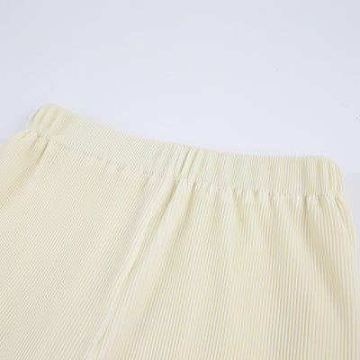 Conjunto Ejecutivo Plisado: Camisa Manga Larga y Pantalón Casual - Image 19
