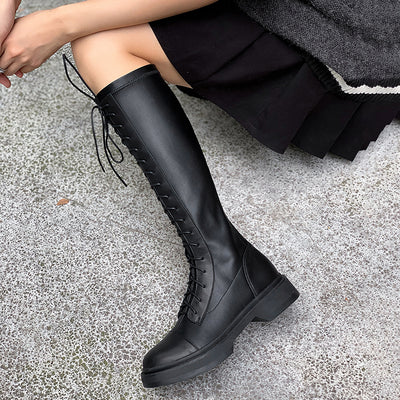 Botas Plataforma Elegantes para Mujer - Diseño Minimalista - Image 3