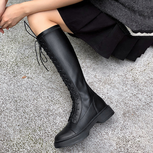 Botas Plataforma Elegantes para Mujer - Diseño Minimalista - Image 3