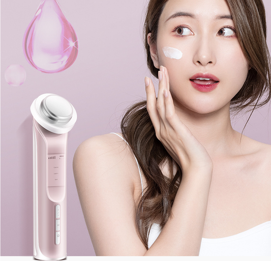 Dispositivo Masajeador Facial Ultrasónico para Tratamiento Doméstico