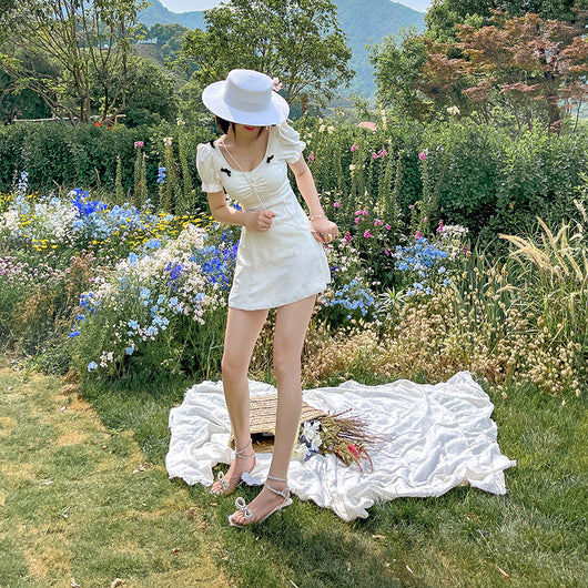 Traje de Baño Reductivo con Falda y Abertura, Diseño Hada Termal - Image 2