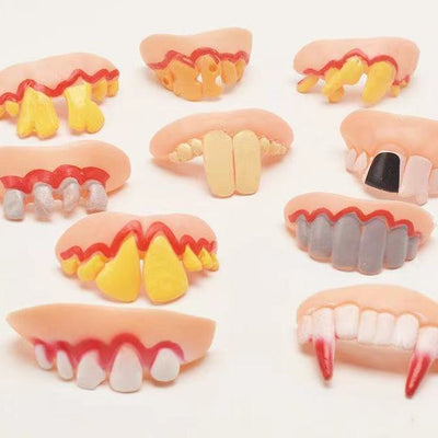 Juguete Mordedor Corgi con Dientes Falsos Divertidos para Perros