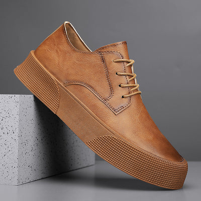 Zapatos Casuales Coreanos con Plataforma y Cordones - Image 2