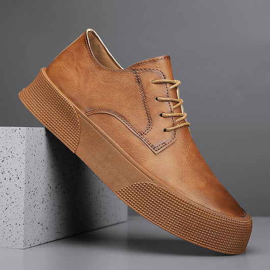 Zapatos Casuales Coreanos con Plataforma y Cordones - Image 2