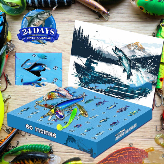Calendario Adviento Pesca: Set Completo de Equipamiento