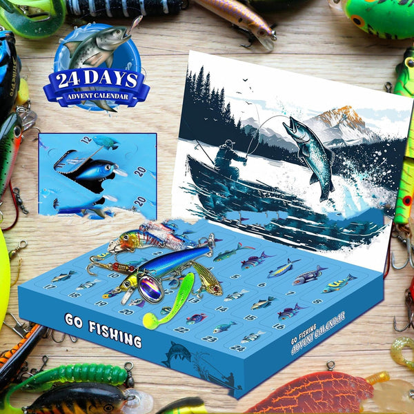 Calendario Adviento Pesca: Set Completo de Equipamiento