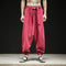 Pantalones Estilo Chino de Primavera y Verano para Hombre con Cintura Elástica