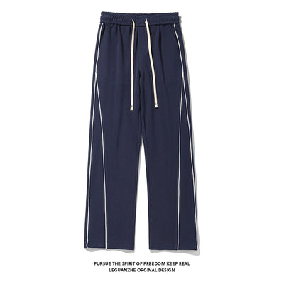 Pantalones de Buzo Hong Kong Cintura Blanca con Cinta - Image 2