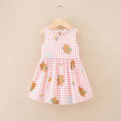 Vestido Falda Línea A para Niñas - Tallas Pequeña y Mediana - Image 6