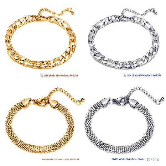 Pulsera de Acero Titanio Minimalista para Hombre - Diseño Retro Artístico - Image 9