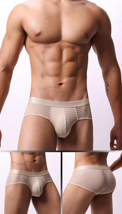 Calzoncillos Tipo Boxer de Malla Cintura Baja para Hombre - Image 43