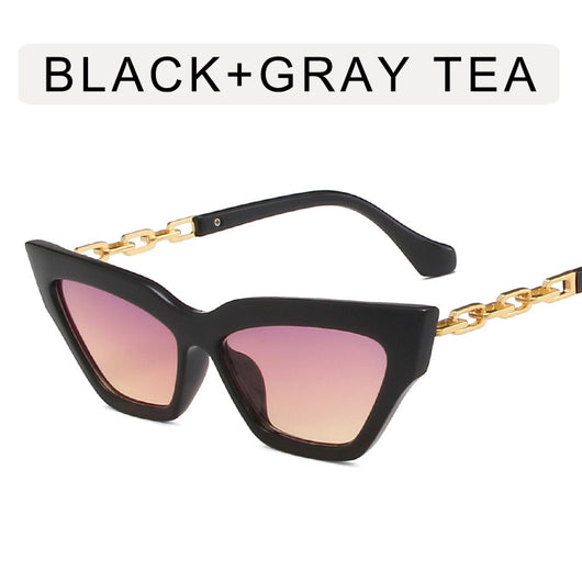 Gafas de Sol Cat Eye con Cadena para Mujer - Image 13