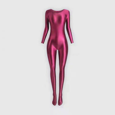 Body Moldeador Brillante con Leggings Integrados para Mujer - Image 2