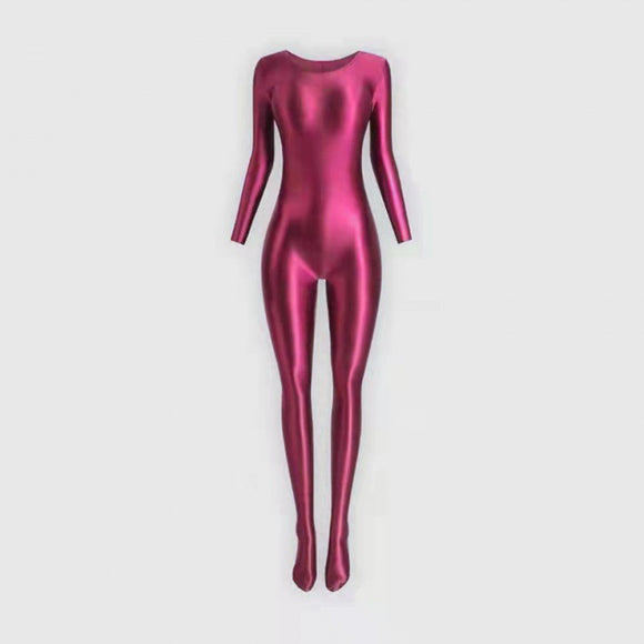 Body Moldeador Brillante con Leggings Integrados para Mujer