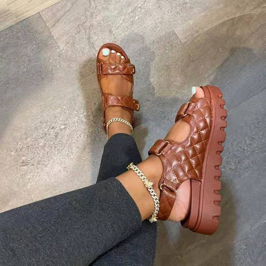 Sandalias Plataforma con Velcro - Image 6