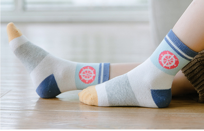 Calcetines de Algodón con Diseños Animados a Juego de Colores para Niños y Niñas - Image 11