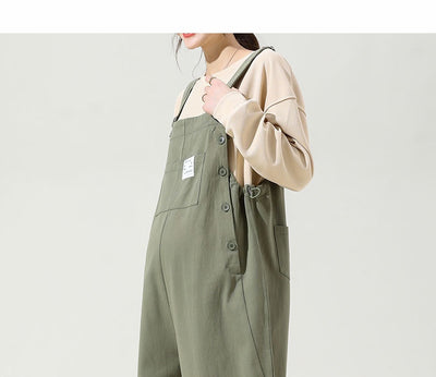 Pantalones Maternales Holgados Talla Grande para Exterior - Image 38