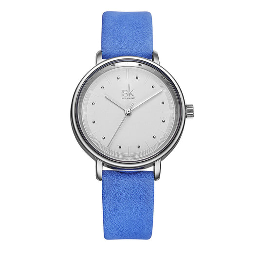 Reloj de Pulsera Impermeable con Correa Microfibra y Esfera Redonda - Image 6