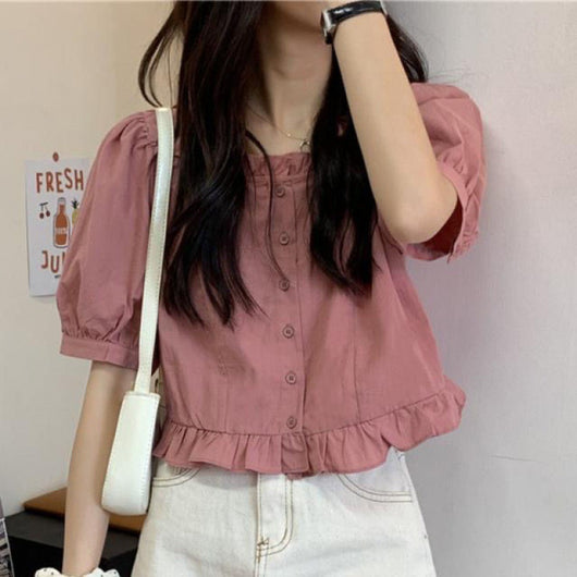 Blusa Blanca Mujer Diseño Moderno para Verano - Image 10